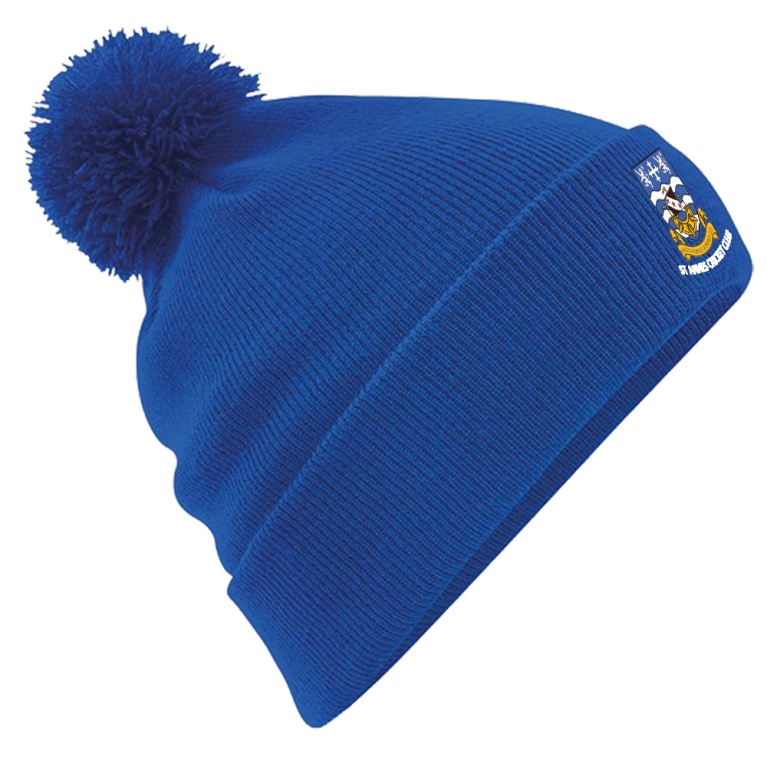 Original Pom Pom Beanie : Royal