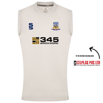 BLAST SLEEVELESS WOMENS SWEATER-Ivory