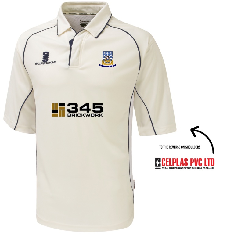 St Annes CC - Senior Premier 3/4 Sleeved Playing Shirt