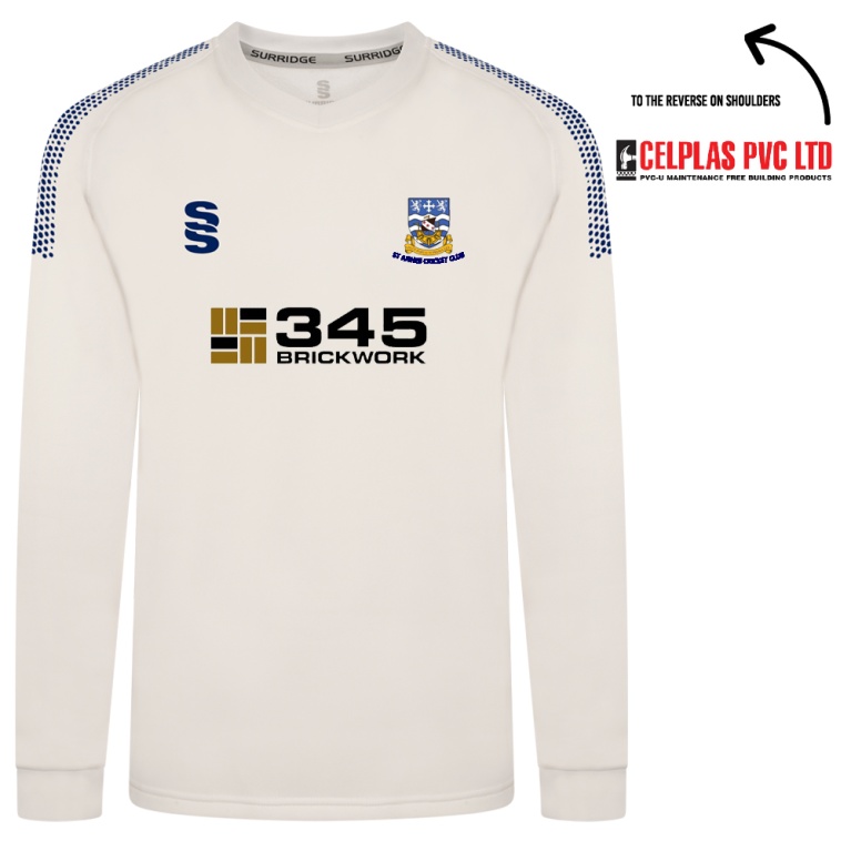 Blast Long Sleeve Cricket Sweater
