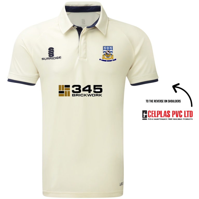 St Annes CC - Ergo Short Sleeve Playing Shirt